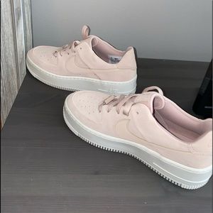 Nike pink AF1s - never worn